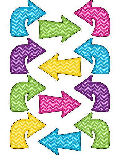 Teacher Created Resources Chevron Arrows Mini Accents (5654)