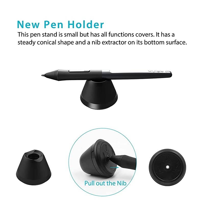 Inspiroy H640P Graphics Drawing Tablet Android Support with Battery-Free Stylus and 8192 Pressure Sensitivity