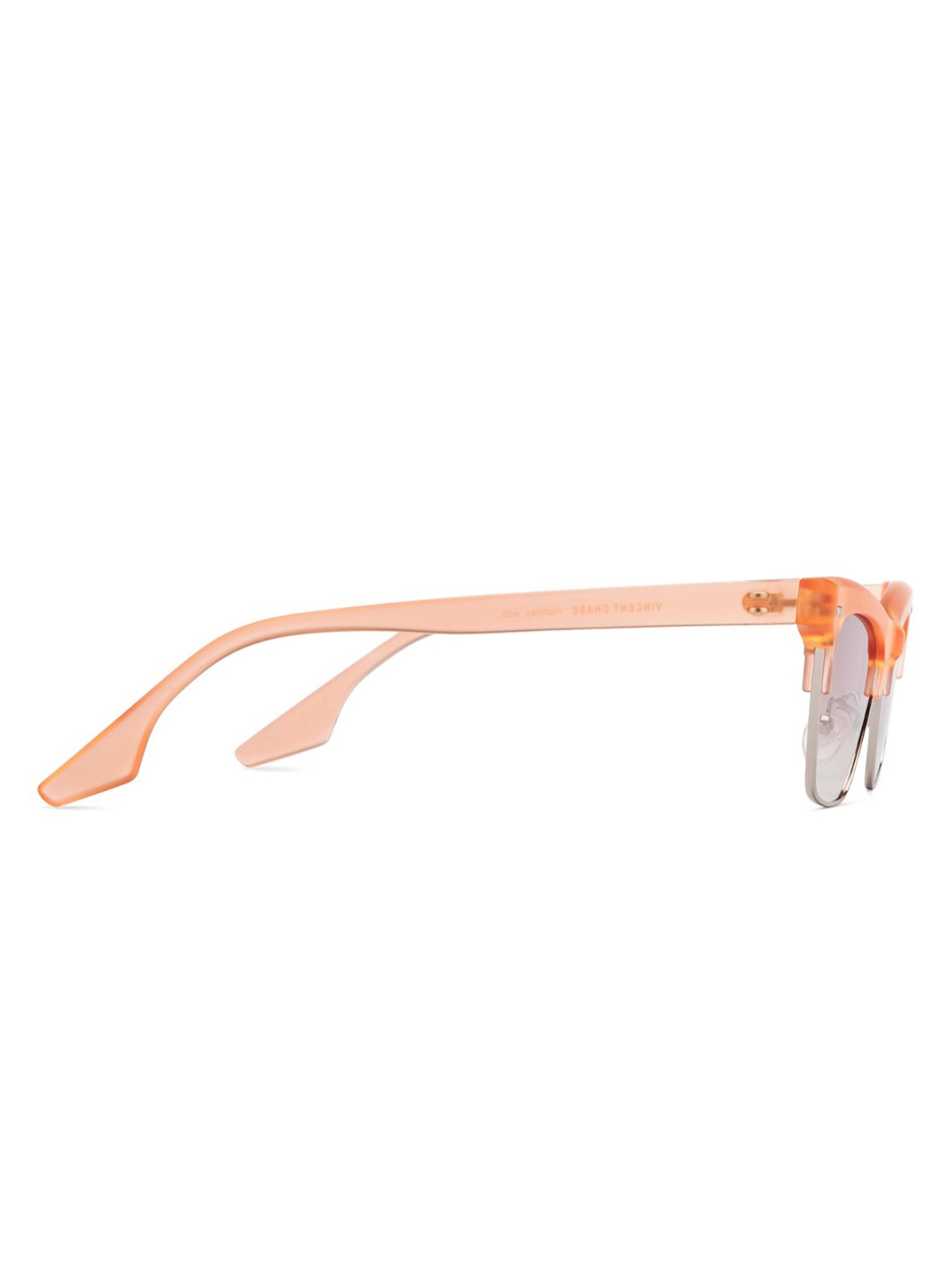 Vincent Chase HOLIDAY EDIT 2.0 Brown Clubmaster Polarised and UV Protected Lens Unisex Sunglasses