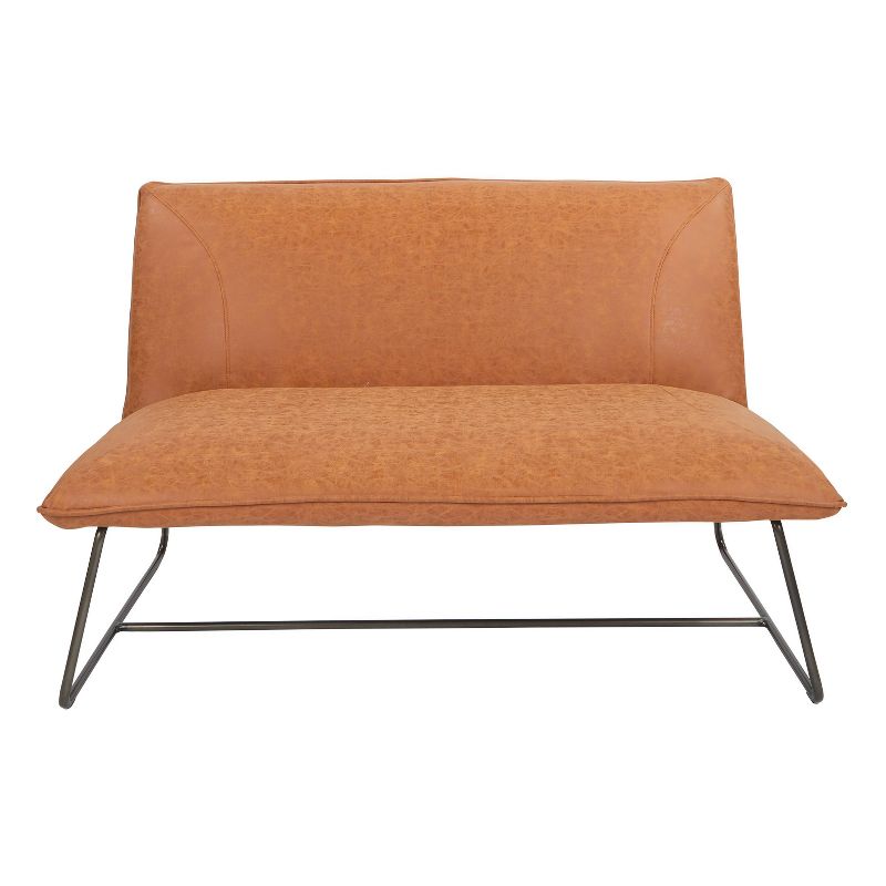 Ali Upholstered Loveseat Dark Shadow Blue - HOMES: Inside + Out