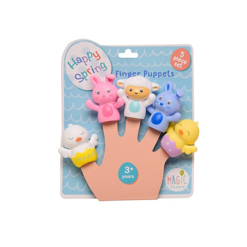 Magic Years Happy Spring 5pc Finger Puppet