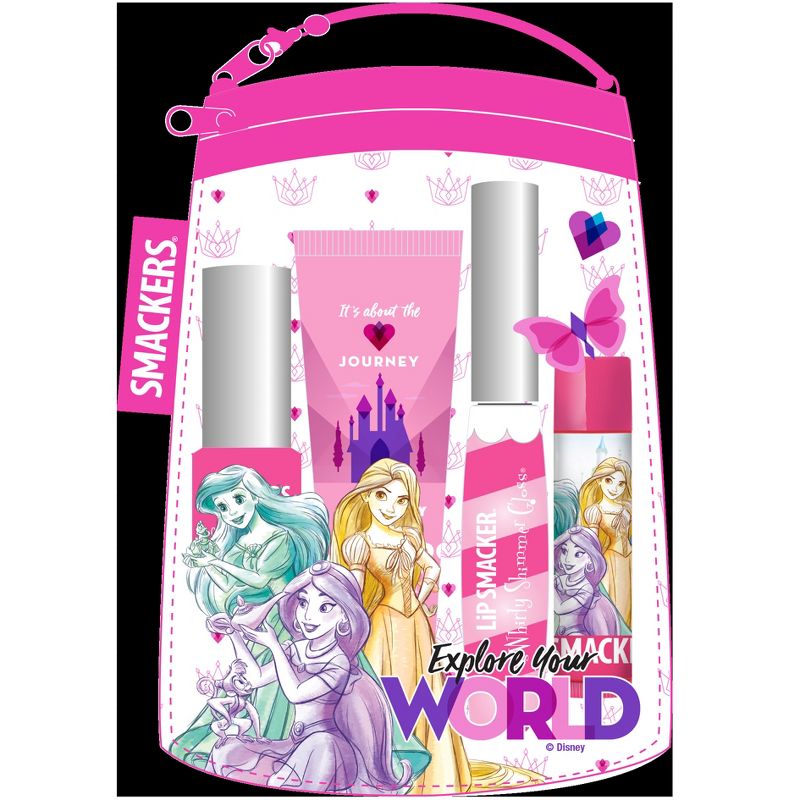 Lip Smacker Princess Glam Bag - 4ct