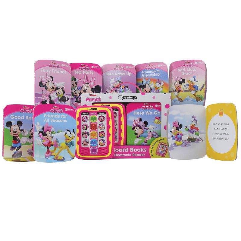 Disney Minnie Mouse Electronic Me Reader Jr. 8 Book Library Boxed Set