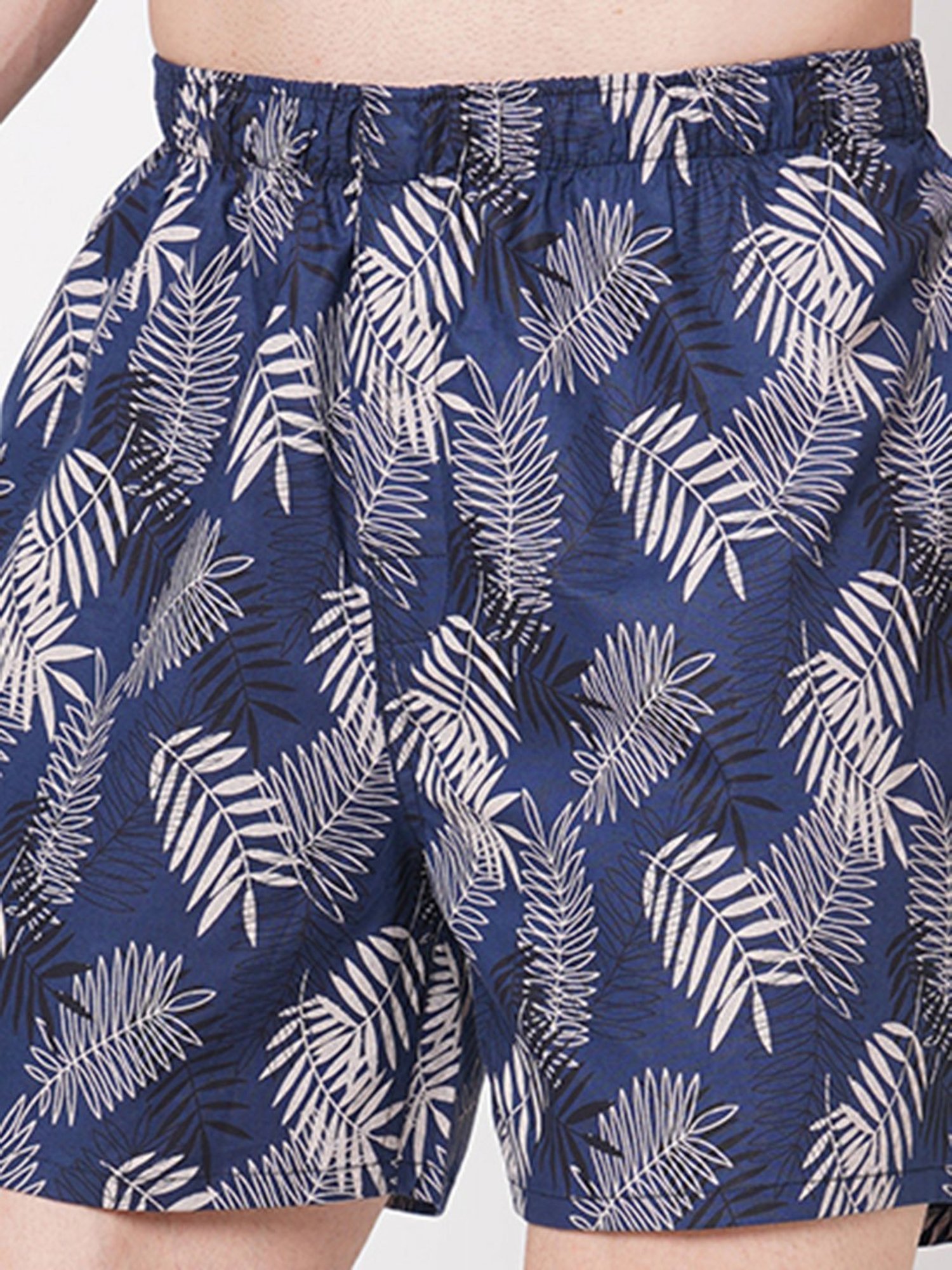 Fitz Multicolor Printed Boxer Shorts - Pack of 3