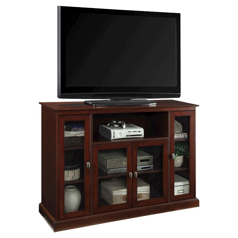 Summit Highboy TV Stand Espresso - Breighton Home