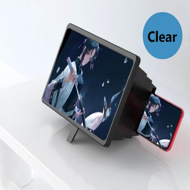 3D Magnifier Mobile Phone Screen Foldable Amplifier Video Smart Phone Universal High Quality Adopt HD Zoom Optical Technology