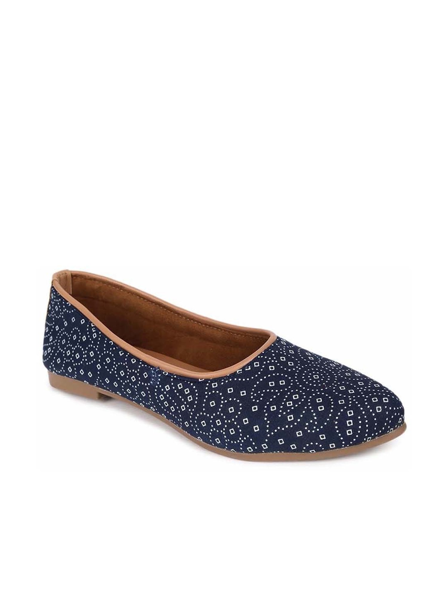 Kiana Women's Blue Flat Ballets