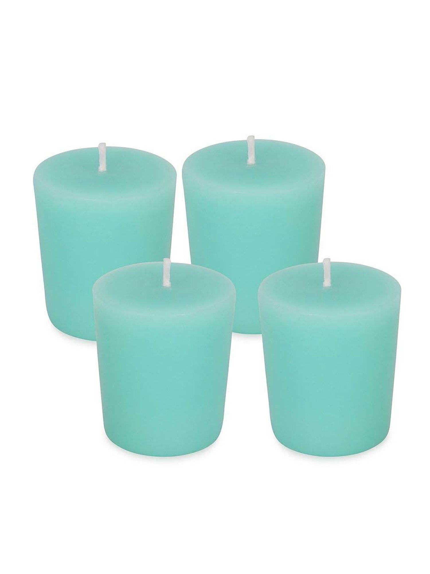 Pure Home and Living Blue Sea Breeze Votive Candles - Set of 4
