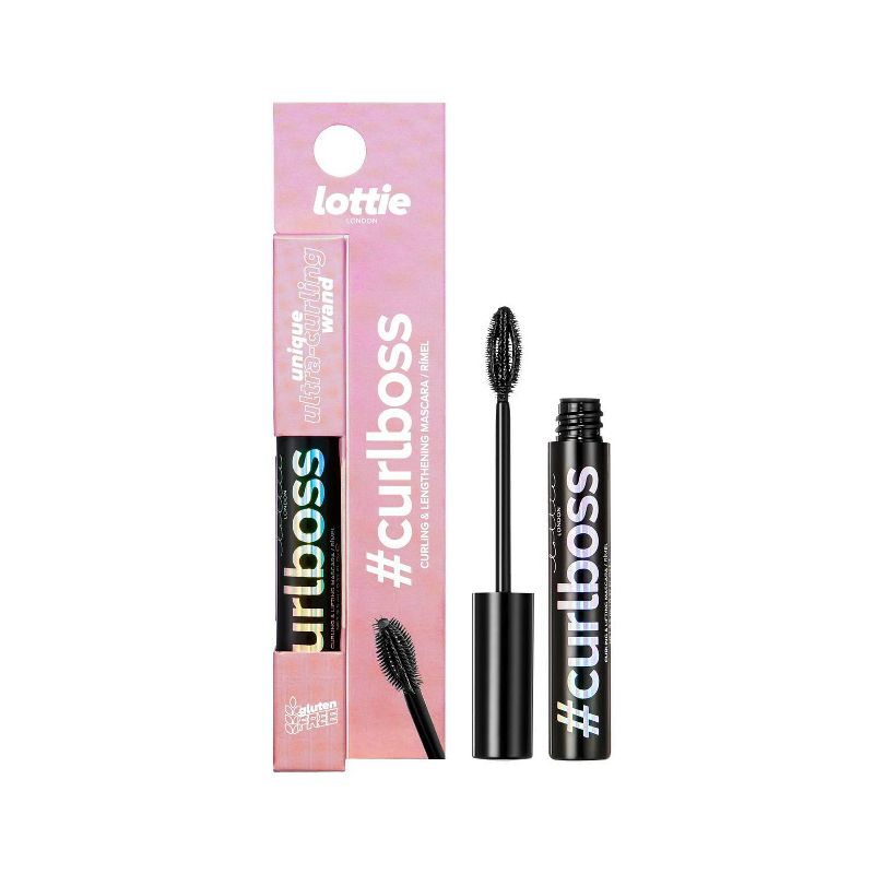 Lottie London #curlboss Mascara - Black - 0.23 fl oz