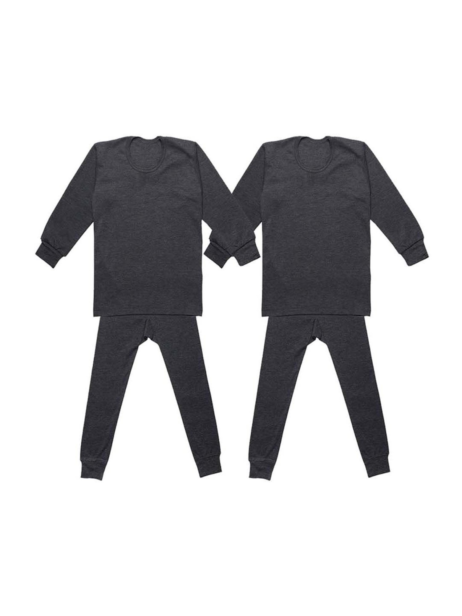 Vimal Jonney Kids Multicolor Regular Fit Thermal Set - Pack of 2