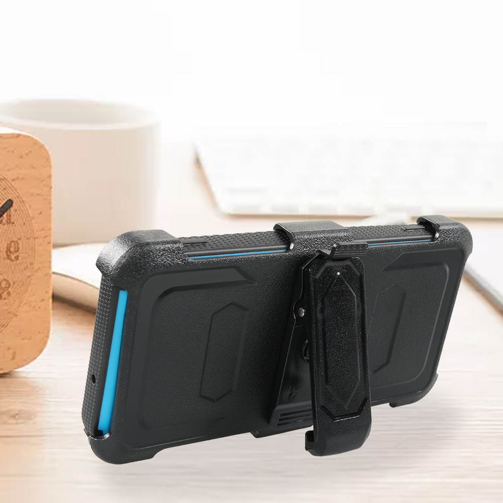 Mignova for Samsung A12 5G Case Full-Body Protective Built-in Screen Protector Kicksand Belt Clip Dustproof Shockproof Anti-Scratch Armor Cover Samsung Galaxy A12 5G 6.5 inch