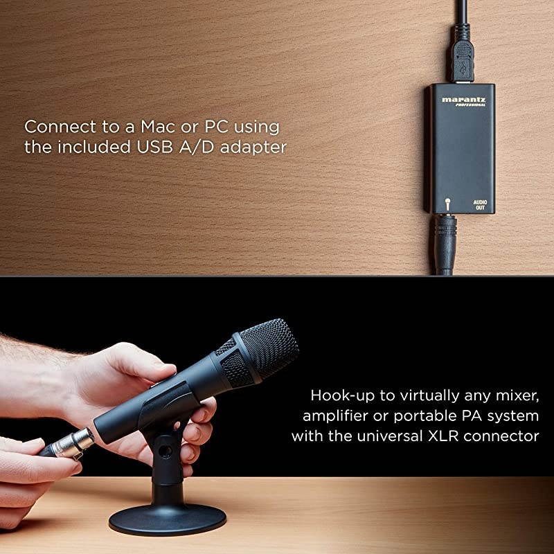 Pro M4U USB Condenser Microphone With Audio Interface Mic Cable and Desk Stand For Podcast Projects Streaming and Recording Instruments