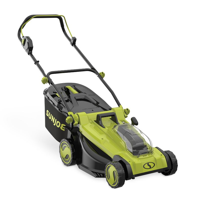 Sun Joe 14" 28 Volts Cordless Lawn Mower - Green