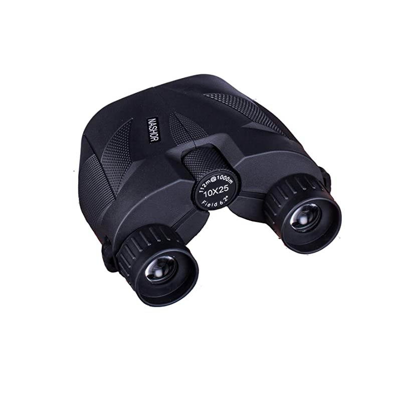 10x25 Compact Binoculars for Adults and Kids Small Binoculars for Concerts Bird Watching Hunting Travel and Sports Games
