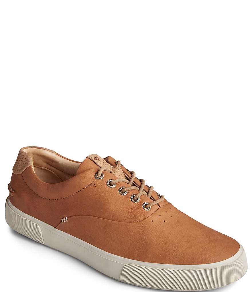 Sperry Men's Gold Striper Plushwave Leather Sneakers