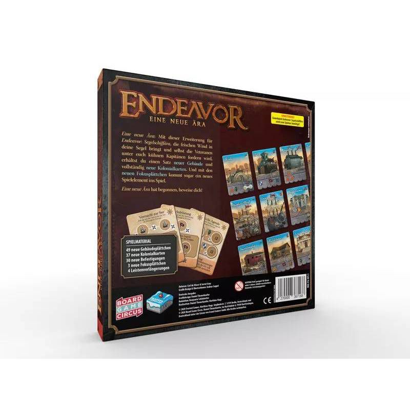 Endeavor Age of Expansion Game