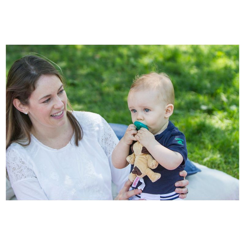 WubbaNub Puppy Pacifier - Light Brown