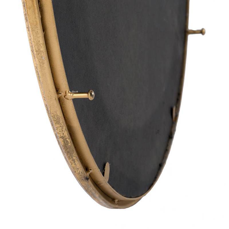 26" Framed Mirror Wall Decor Gold - A&B Home