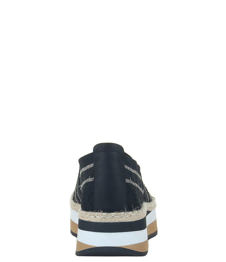 OTBT Islander Striped Platform Espadrille Wedge Sneakers