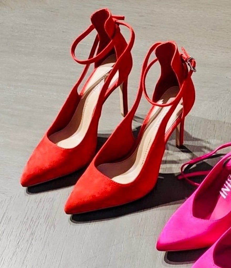 Gianni Bini Lulaa Suede Cut-Out Dress Pumps