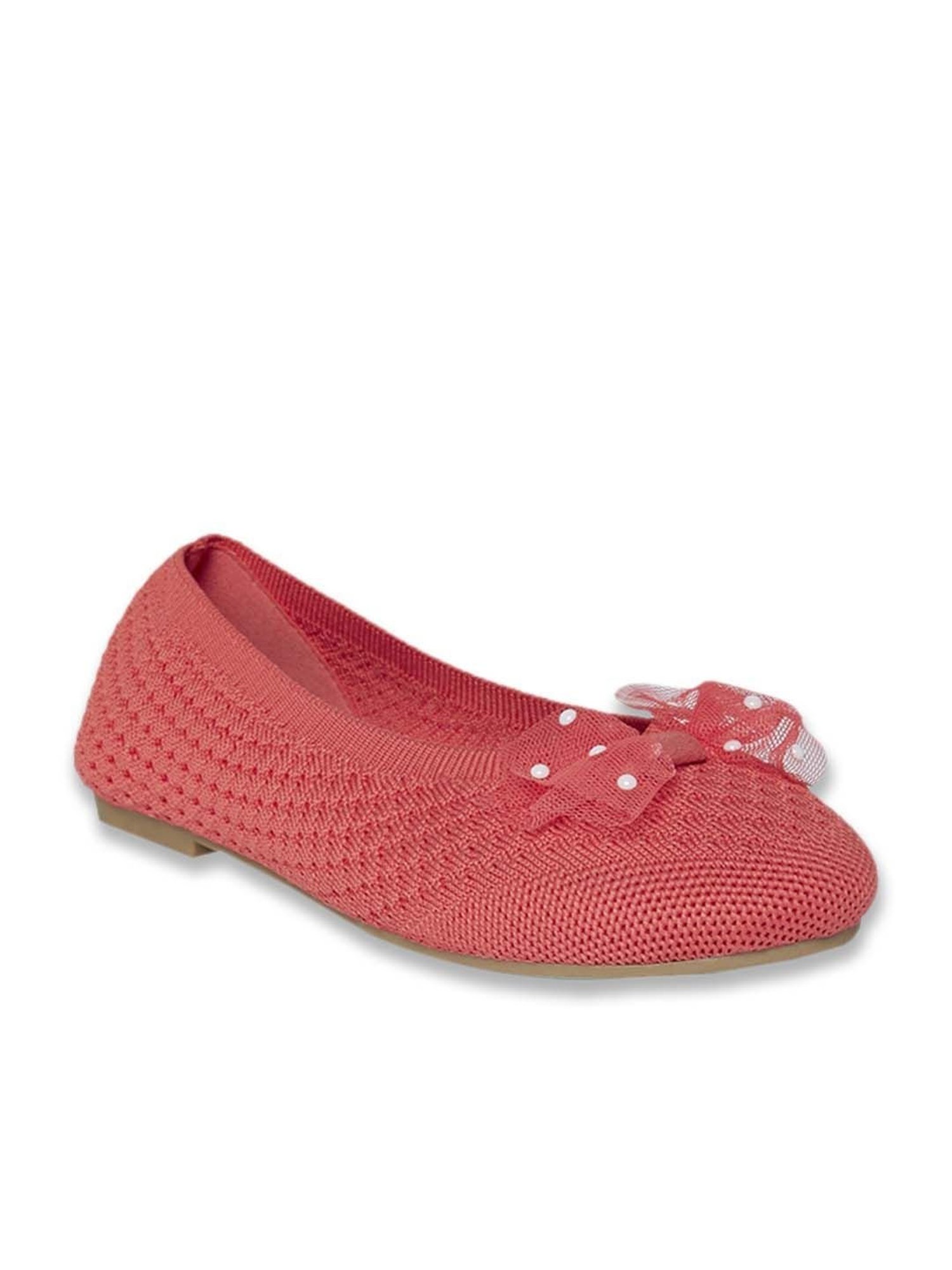 Pantaloons Junior Red Flat Ballets