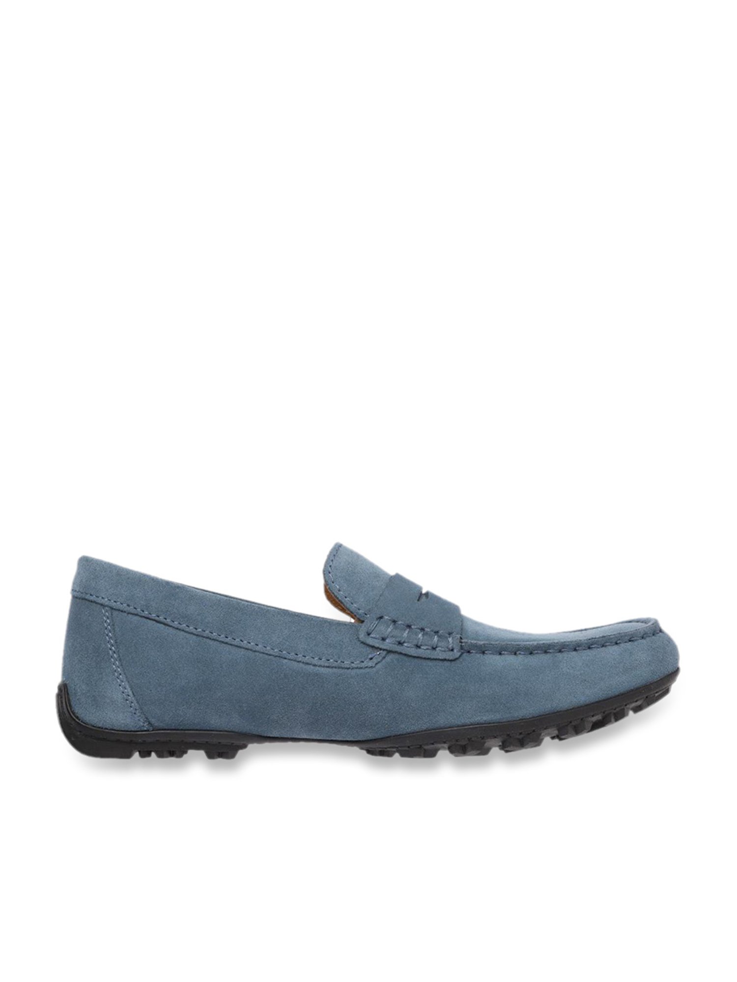 Geox Men's Kosmopolis Plus Grip Avio Blue Loafers