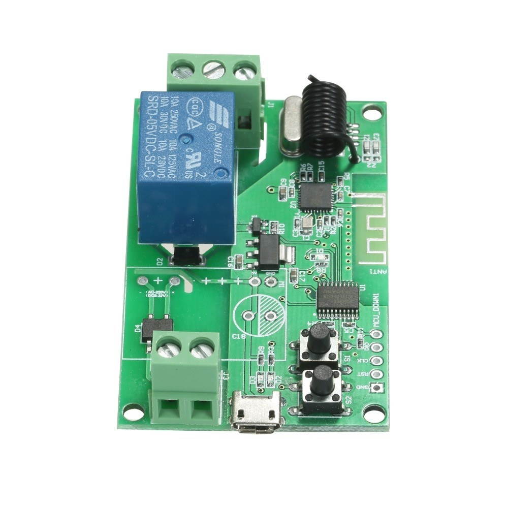 SONOFF 5V / 12V / 220V Wifi Switch Wireless Relay Module RF 433MHz Remote Switch