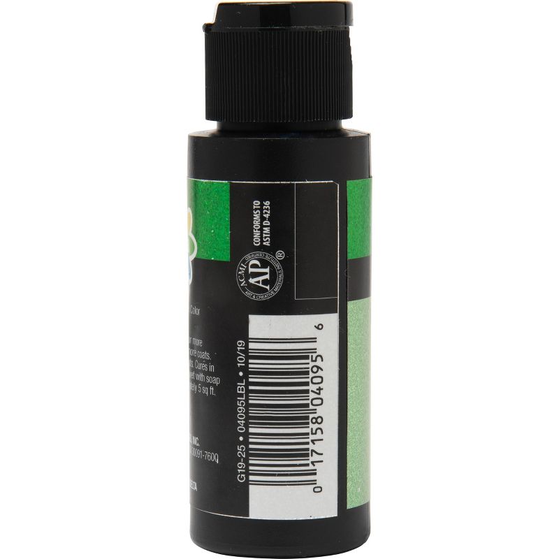 Delta Ceramcoat Cosmo Glaze Acrylic Paint (2oz) - Green-Gold-Red