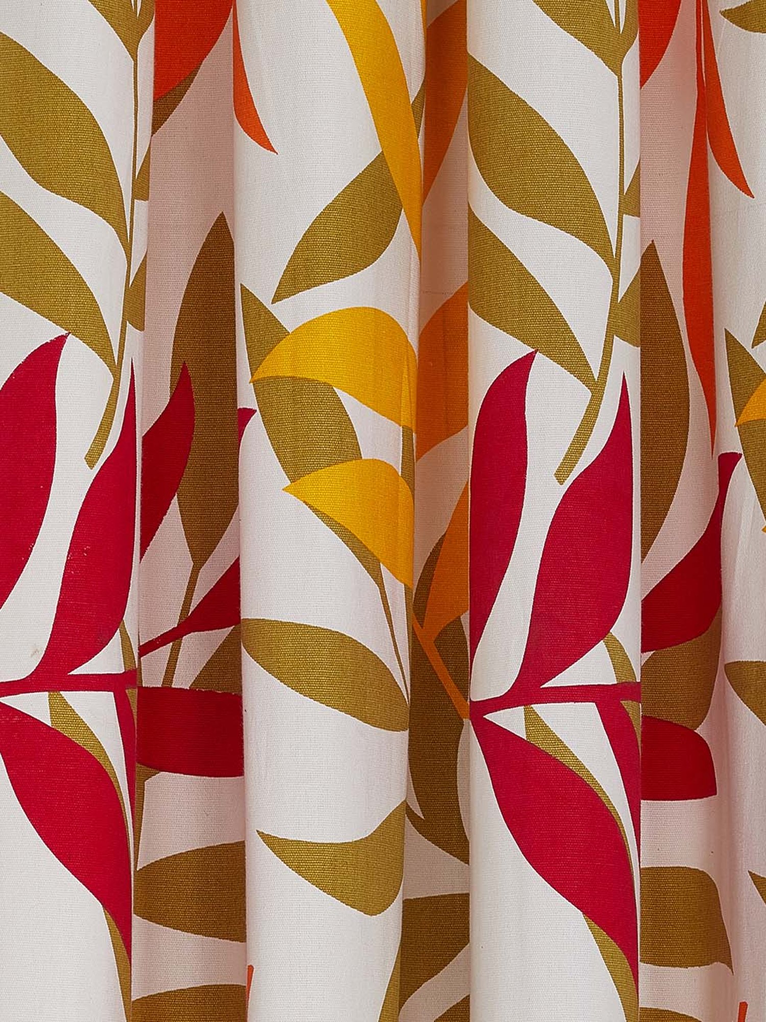 Swayam Multicolored 7 ft Eyelet Door Curtains - Set of 2 (7 Ft)