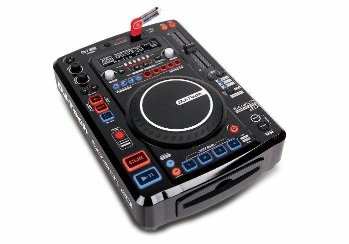 Dj Tech ISCRATCH201 The Iscratch 201 Supports The Most Popular Media: Cds & Usb