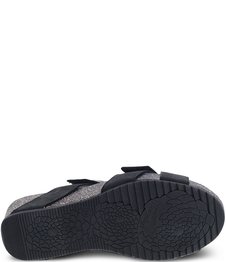 Dansko Susie Leather Slide Wedge Sandals