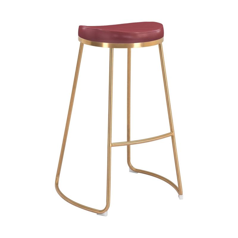 Ladder Barstool Seat Black - Riverstone Furniture Collection