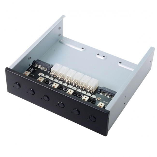 CY 6 Hard Disk Control System Intelligent Control Management System HDD SSD Power Switch with 5.25 CD-ROM Bay PW-020