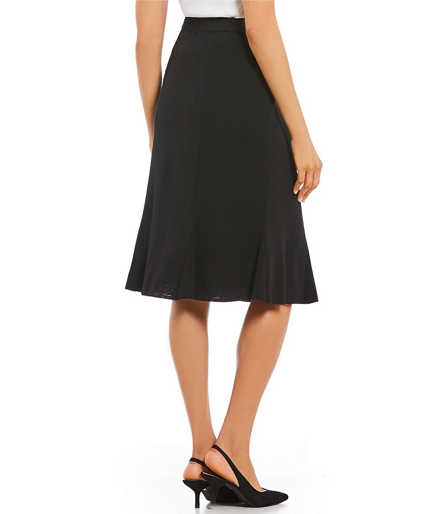 Misook Gored Washable Skirt