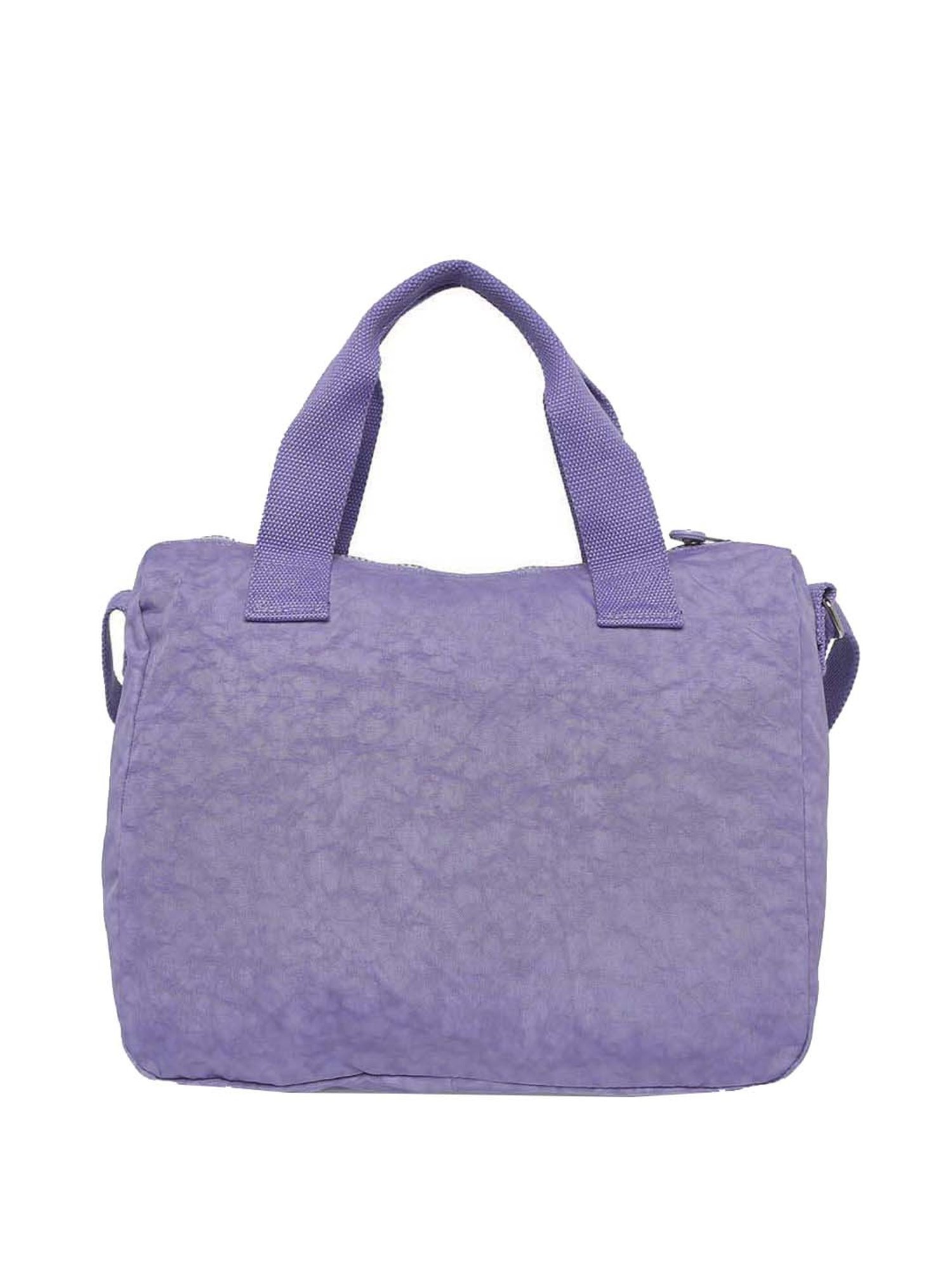 Baomi Purple Solid Medium Cross Body Bag