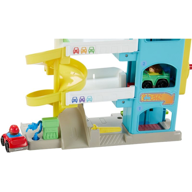 Fisher-Price Little People Helpful Neighbors Wheelie Garage