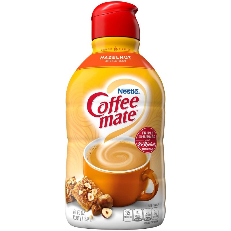 Coffee Mate Hazelnut Coffee Creamer - 0.5gal