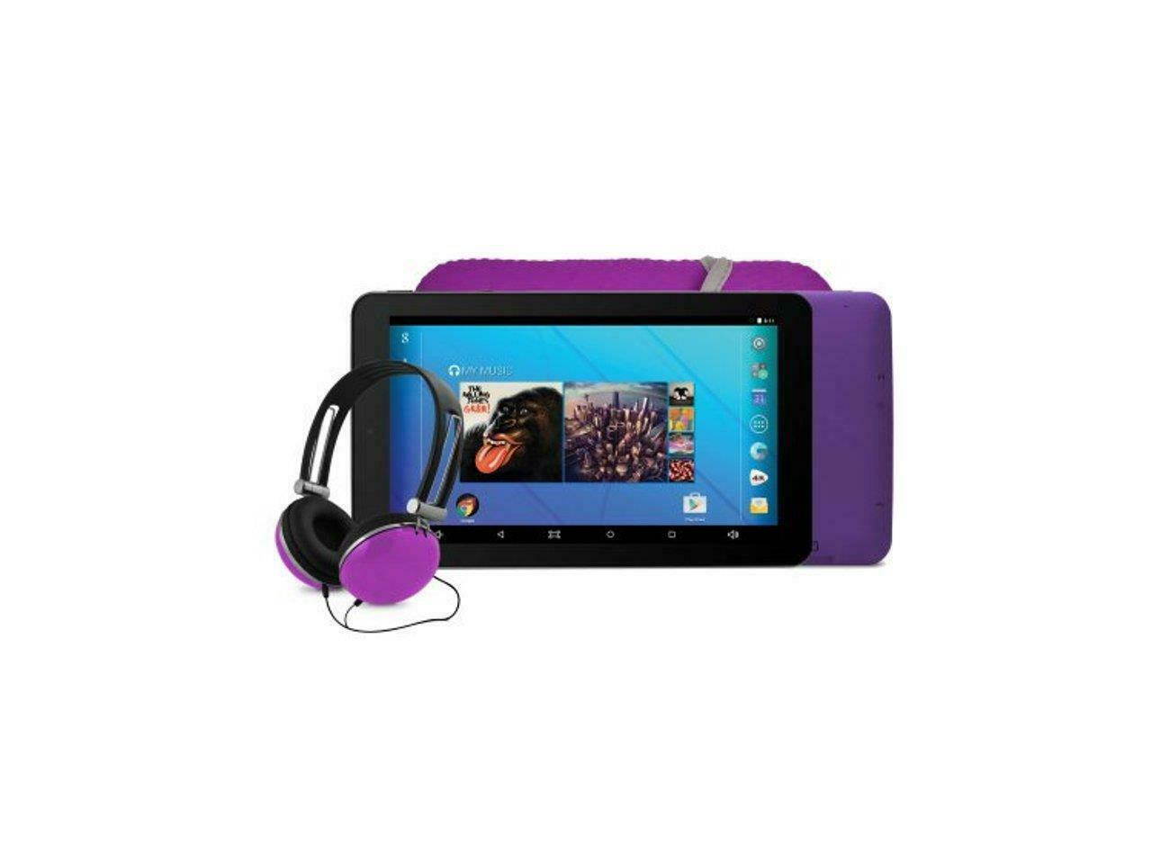 Ematic EGQ373PR 7 Inch Android 7.1 Tablet Bndl Prp