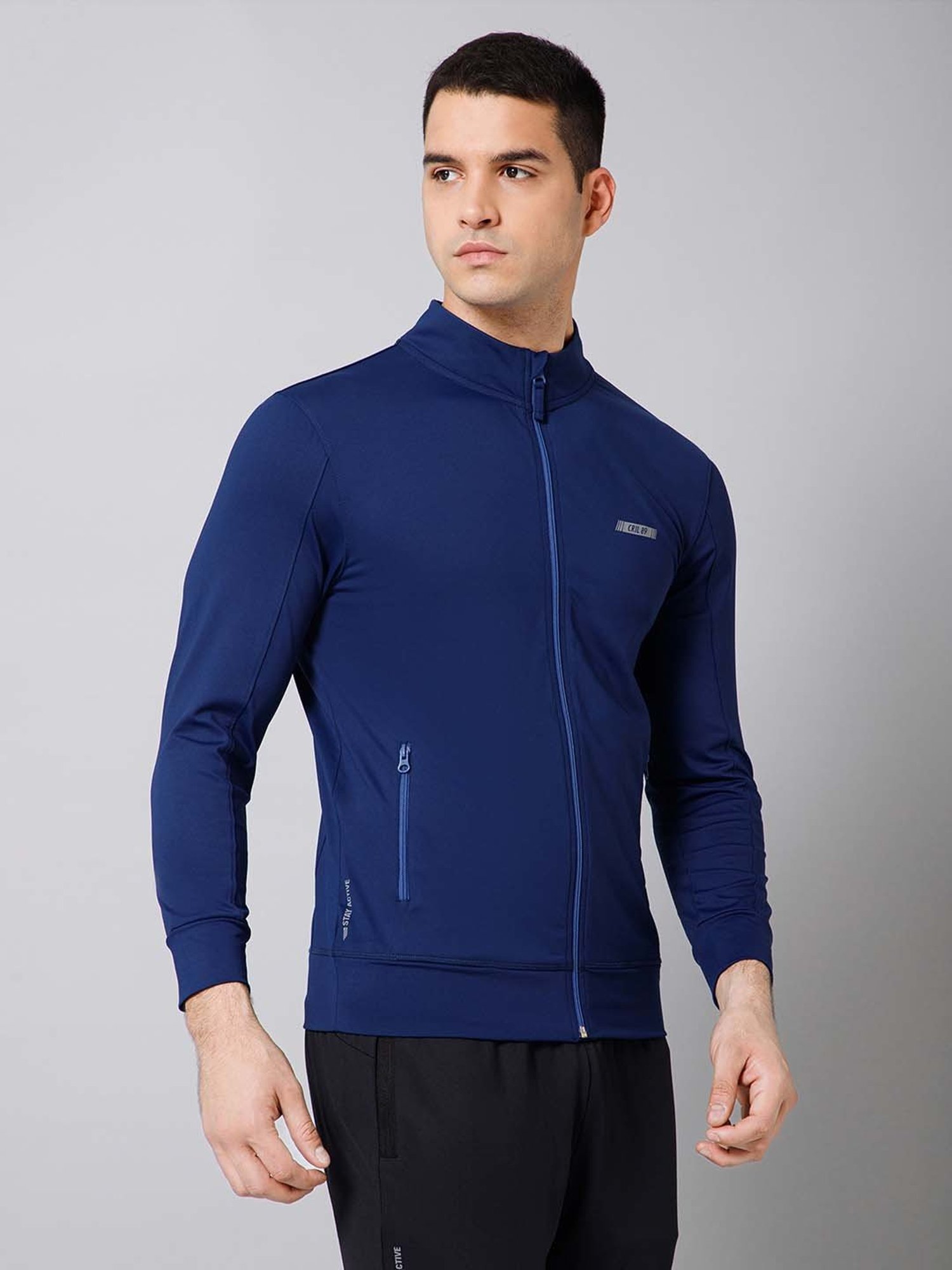 Cantabil Royal Blue Regular Fit Sports Jacket