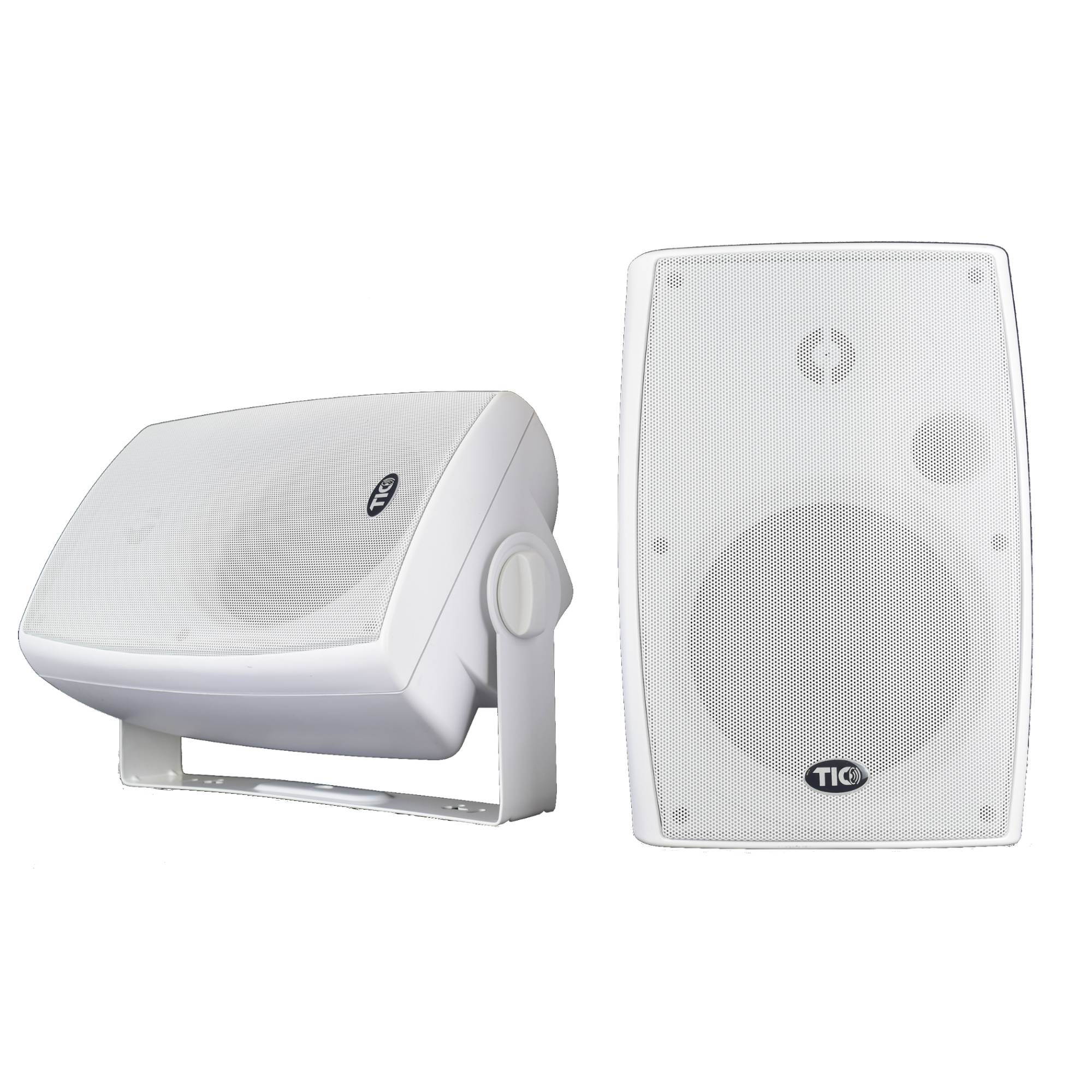 TIC WPS6-W 6.5" Outdoor Weather-Resistant Wifi Patio Speakers with AirPlay (Pair) - White