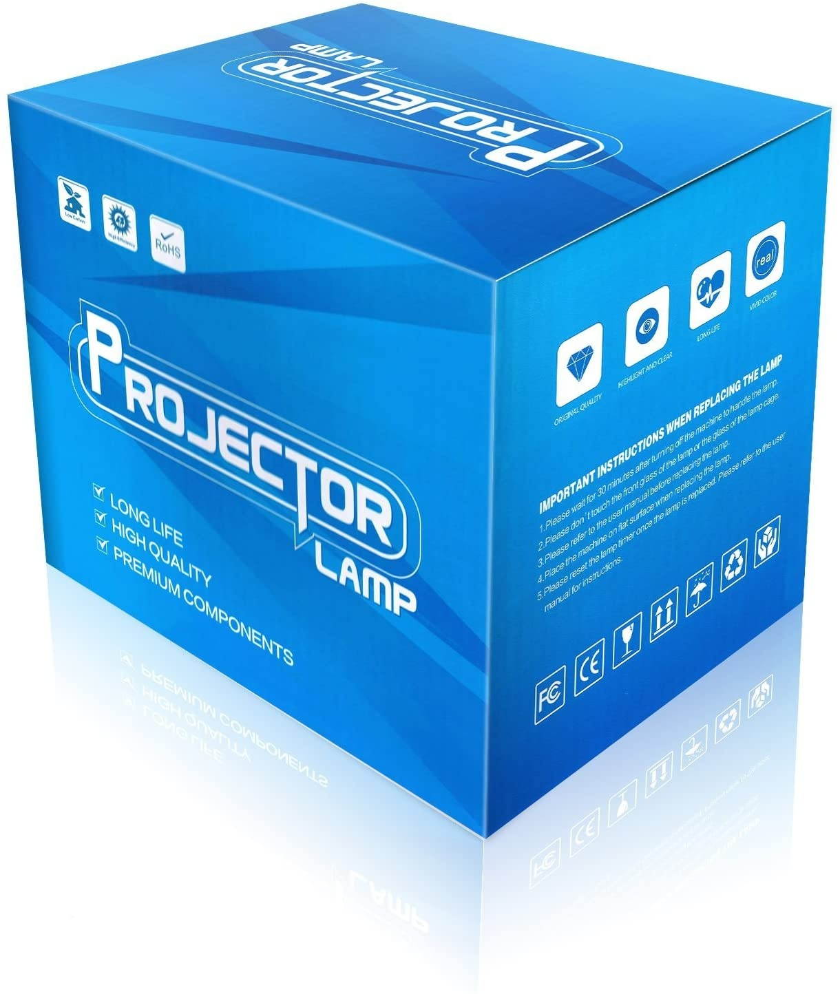 Emazne NP32LP/100013962 Projector Replacement Compatible Lamp with Housing for NEC UM301W UM301X UM301Wi UM301Xi Projectors