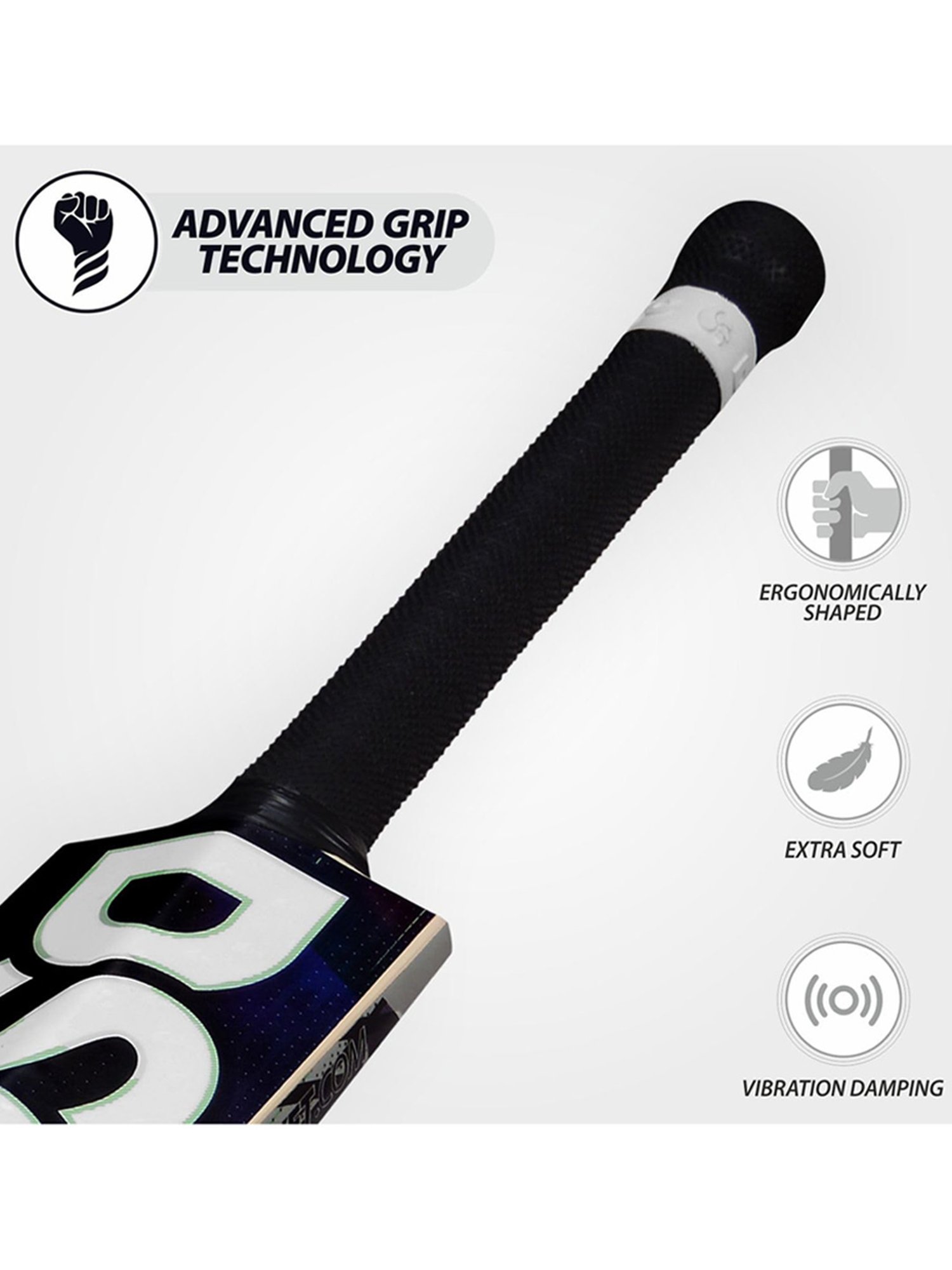 DSC BLAK 550 English Willow Cricket Bat Size - 4