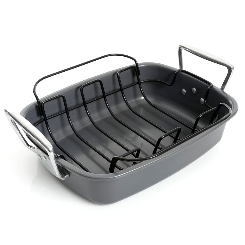 Farberware 12" x 16" Nonstick Roaster with Rack
