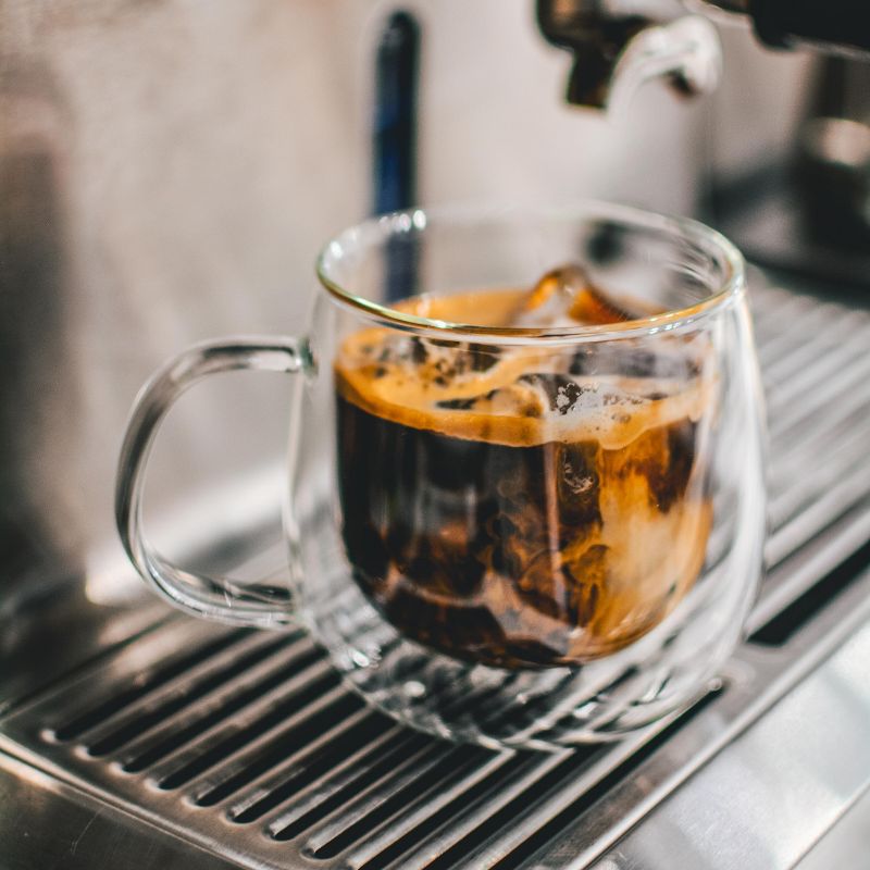 GROSCHE FRESNO Double Walled Glass Cups, Set of 2, 9.2 fl oz each