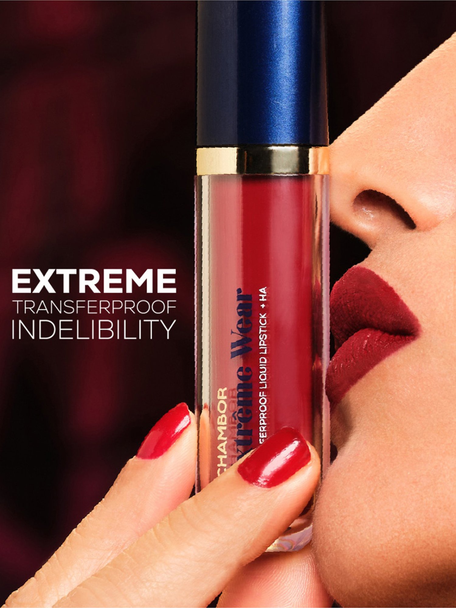 CHAMBOR Extreme Wear Transferproof Liquid Lipstick 561 Helen - 6 ml