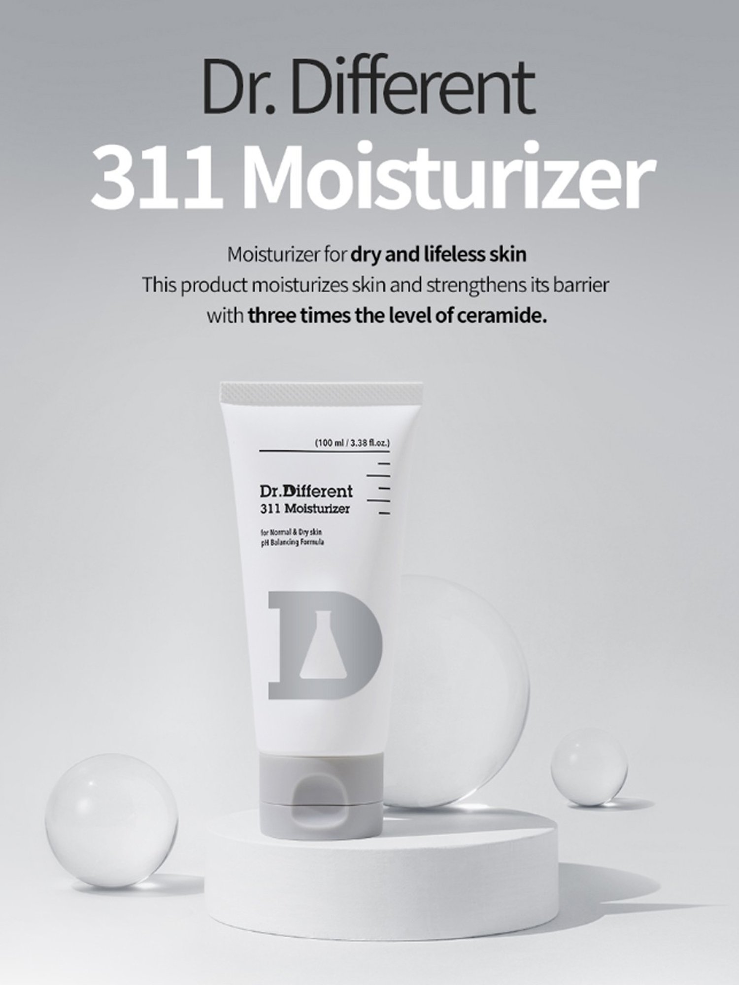 Dr. Different 311 Moisturizer - 100 ml