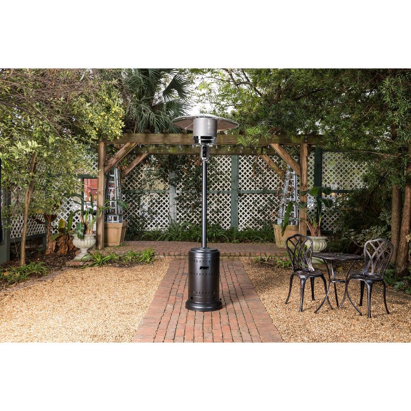 Portable Hammered Finish Patio Heater - Golden Bronze - AZ Patio Heaters