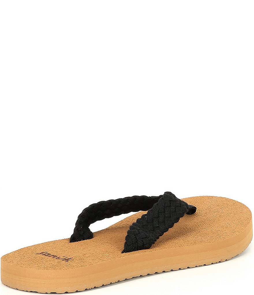 Sanuk Women's Stacker Braid Flip Flops