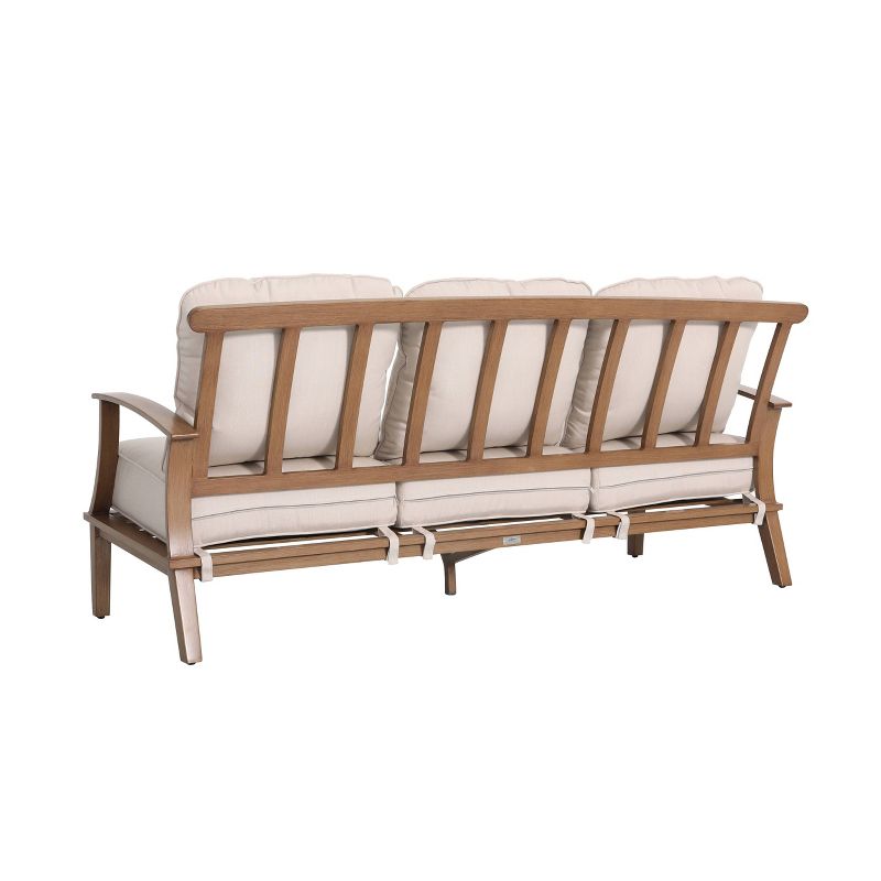 4pc Outdoor Aluminum Sofa Set Natural - Nuu Garden