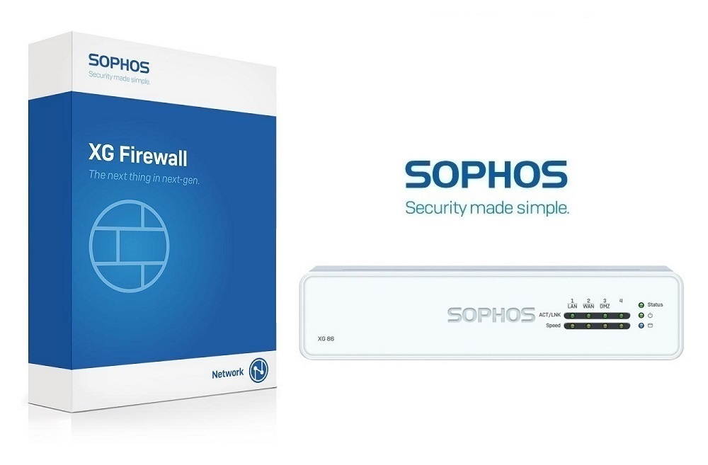 Sophos - XB8B2CSEK - XG 86 rev.1 TotalProtect, 2-year (EU/UK/US power cord)